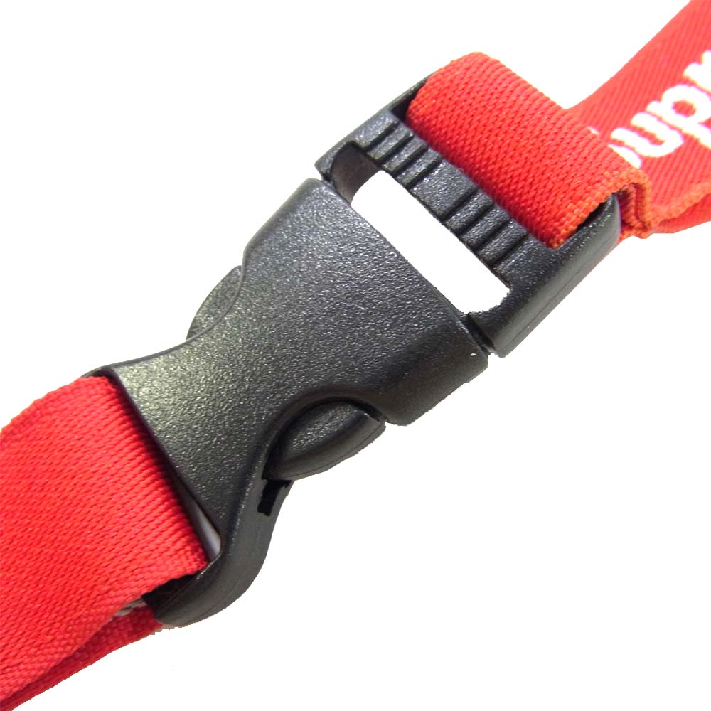 Supreme シュプリーム 14SS Bottle Opener Lanyard ボトルオープナー 栓抜き ストラップ ネックレス レッド系【中古】