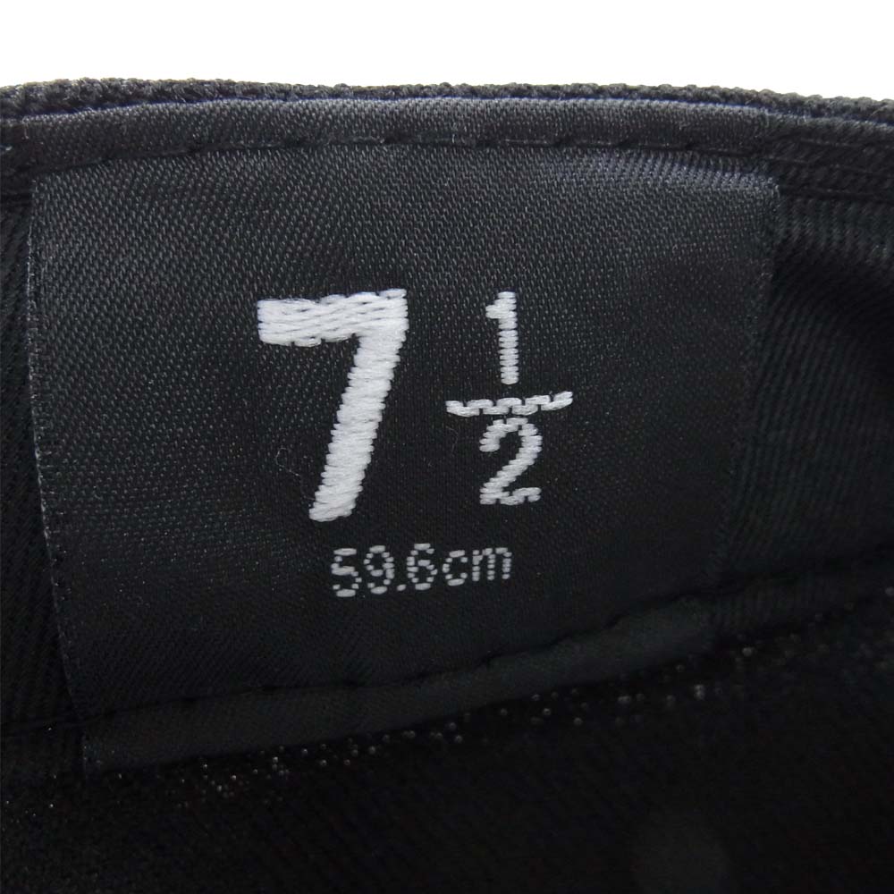 Supreme シュプリーム 12SS ニューエラ NEW ERA National Champions Box Logo ボックスロゴ キャップ ブラック系【美品】【中古】