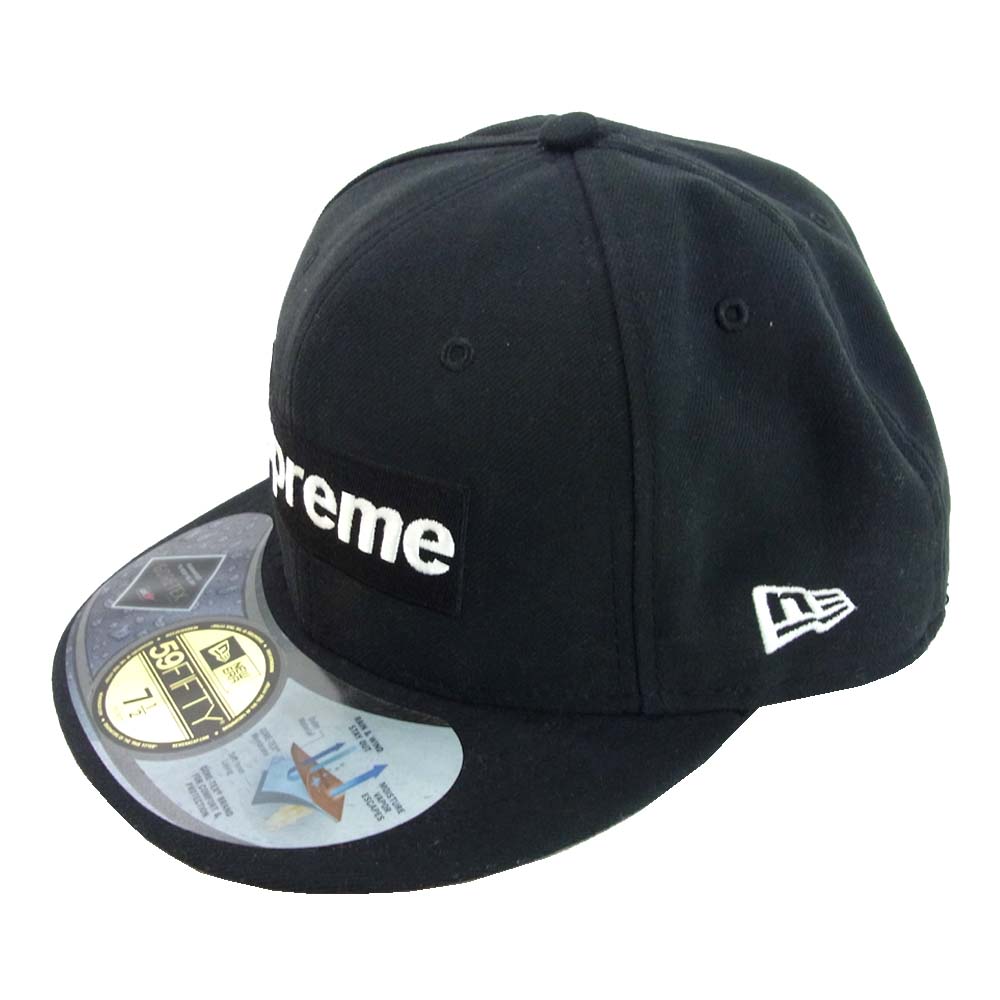Supreme シュプリーム 14AW GORE-TEX ゴアテックス ボックスロゴ キャップ ブラック系 7 1/2【中古】