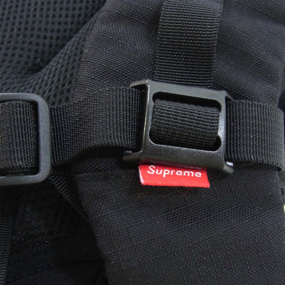 Supreme シュプリーム 12AW Backpack Box Logo ボックスロゴ ナイロン バックパック リュック ブラック系 表記無し【美品】【中古】