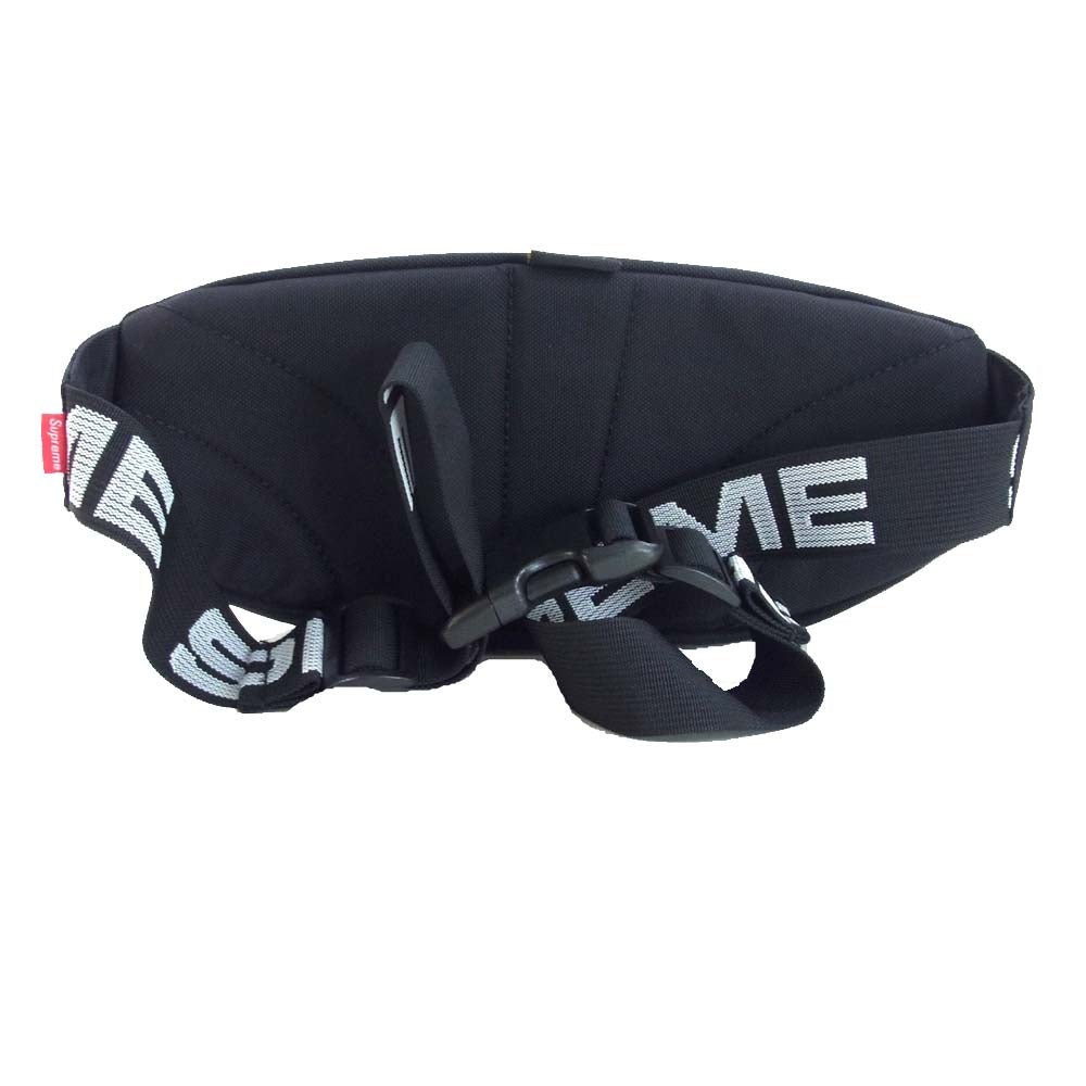 Supreme シュプリーム 18SS 未使用品 Waist Bag ウエストバッグ ブラック系 表記無し【極上美品】【中古】