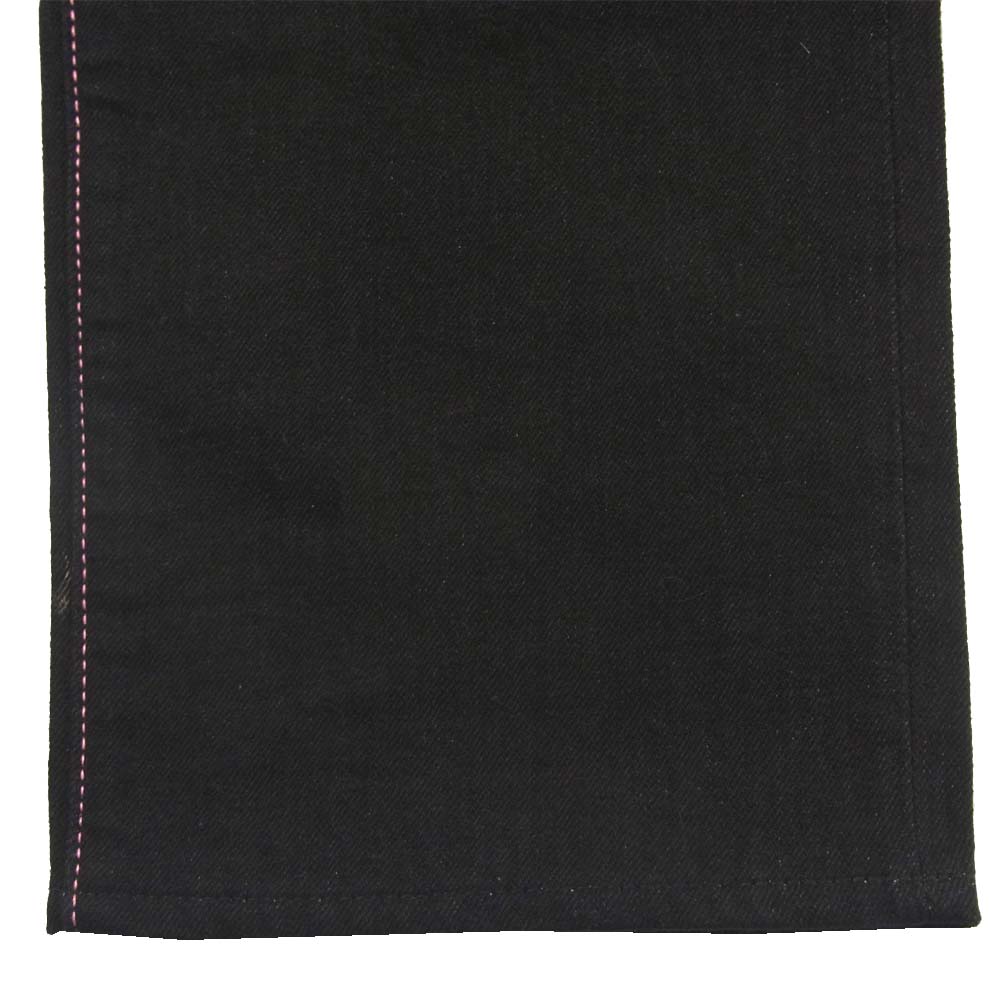 MOMOTARO JEANS 桃太郎ジーンズ B0705SP 出陣 ブラック デニム パンツ 日本製 ブラック系 W34【中古】