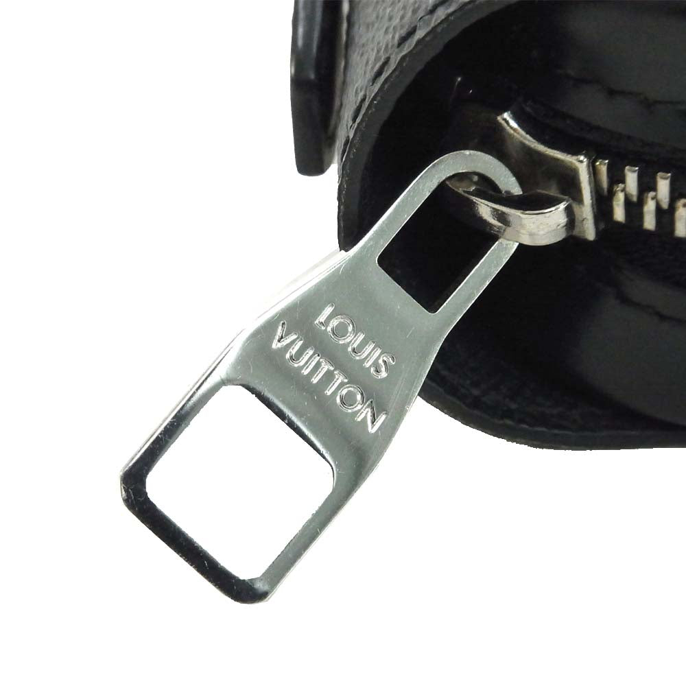 LOUIS VUITTON ルイ・ヴィトン ジッピーXL ダミエ グラフィット ラウンドジップ 長財布 ブラック系 グレー系【美品】【中古】