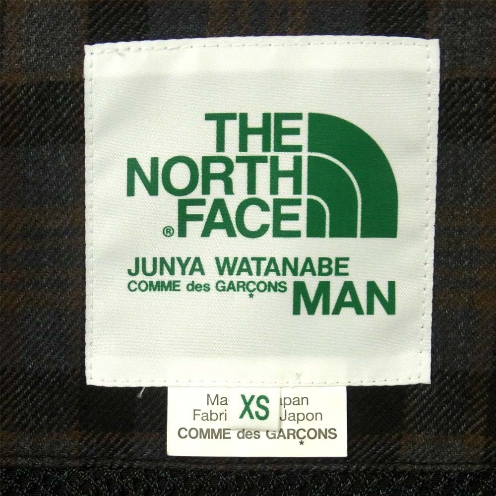 JUNYA WATANABE COMME des GARCONS MAN ジュンヤワタナベコムデギャルソンマン 17AW WT-J108 ノースフェイス 17AD リメイク マウンテンパーカー ブラック系 XS【中古】
