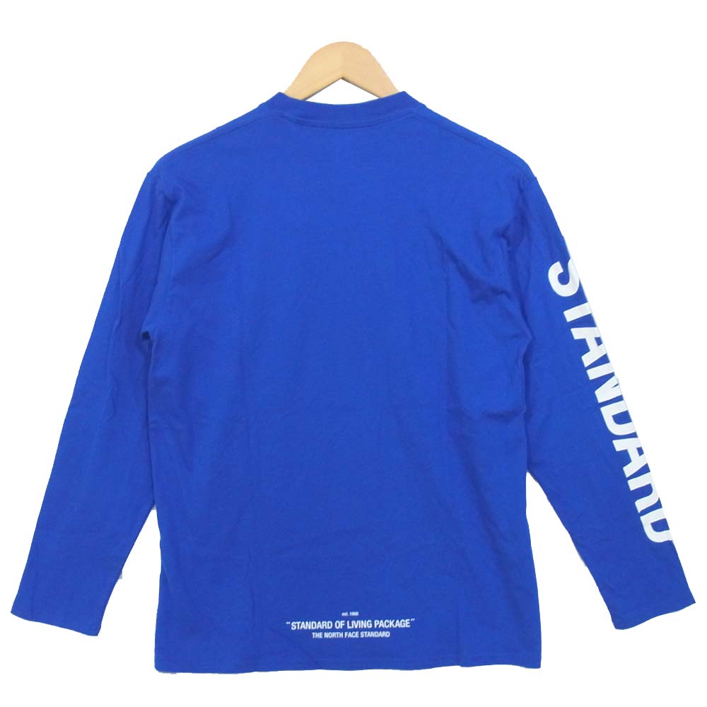 THE NORTH FACE ノースフェイス NT31910R STANDARD SLEEVE TEE スタンダード スリーブ Tシャツ  ブライトコバルト S【新古品】【未使用】【中古】