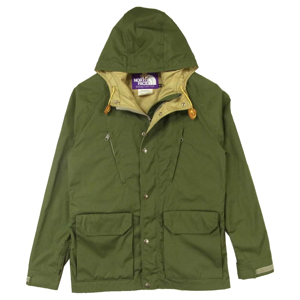 THE NORTH FACE ノースフェイス NP2250N PURPLE LABEL 65 35 クロス マウンテン パーカー カーキ系 M【中古】