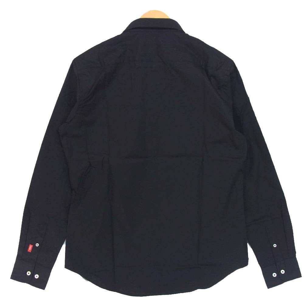 エーエイプバイアベイシングエイプ AAPSSTM8239XX8 長袖 シャツ ブラウス ブラック系 XL【新古品】【未使用】【中古】
