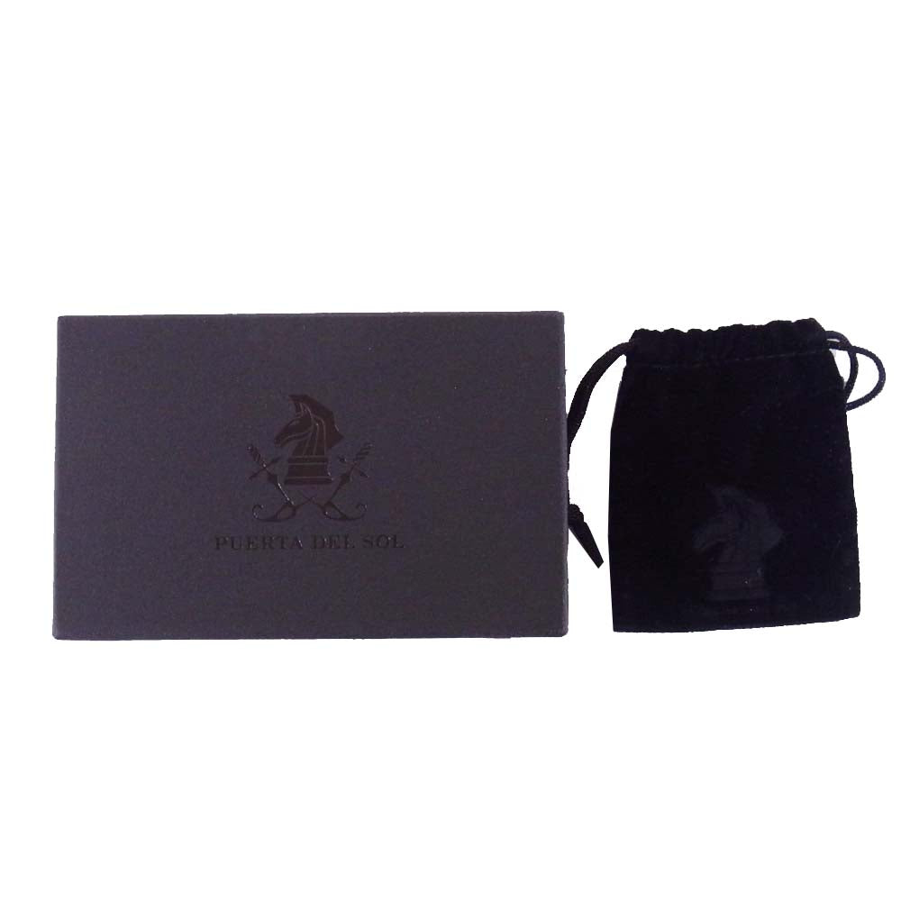 PUERTA DEL SOL プエルタデルソル ギャラ付き PE1162 シルバー系【美品】【中古】