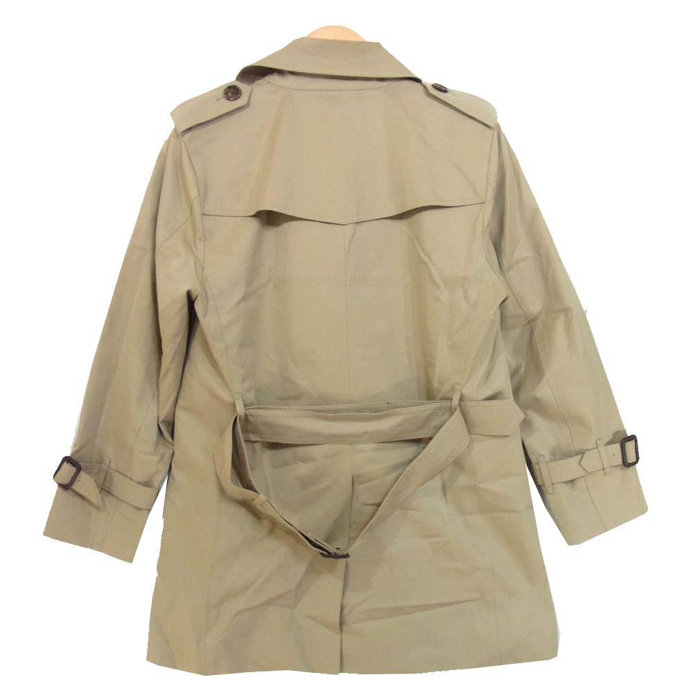 MK-OC001 FLAT HEAD MK LABEL フラットヘッド ウール ライニング ライナー付き トレンチコート ベージュ系 36【中古】