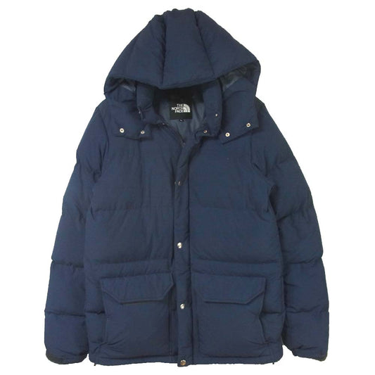 THE NORTH FACE ノースフェイス ND91637 CAMP SIERRA キャンプシェラ ダウンジャケット ベトナム製 ネイビー系 L【中古】