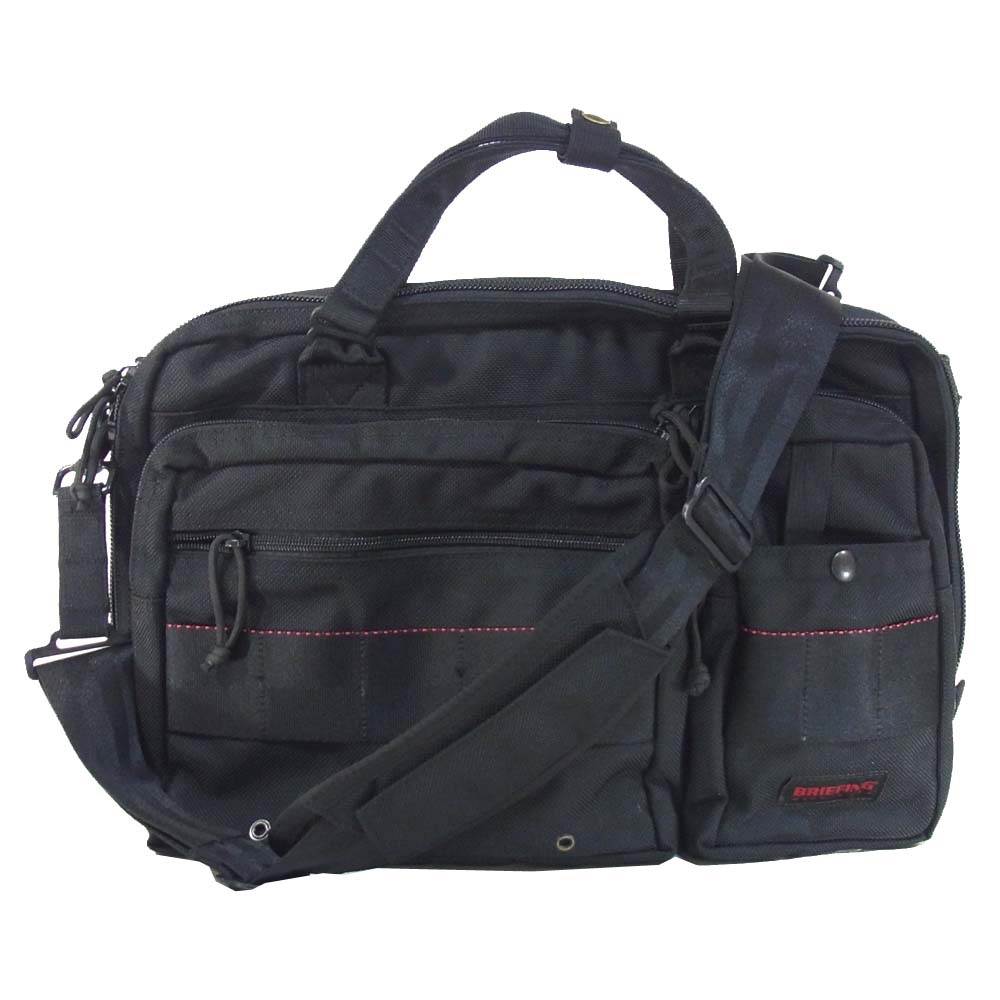 BRIEFING ブリーフィング TOMORRWLAND別注 A4ライナー 2WAY ブリーフケース ビジネスバッグ ブラック系【中古】