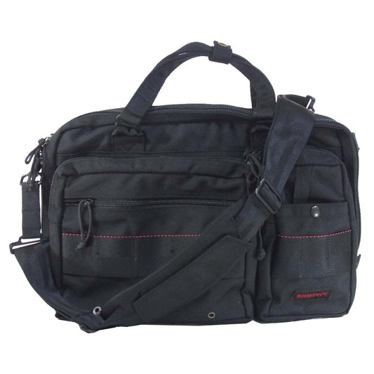 BRIEFING ブリーフィング TOMORRWLAND別注 A4ライナー 2WAY ブリーフケース ビジネスバッグ ブラック系【中古】