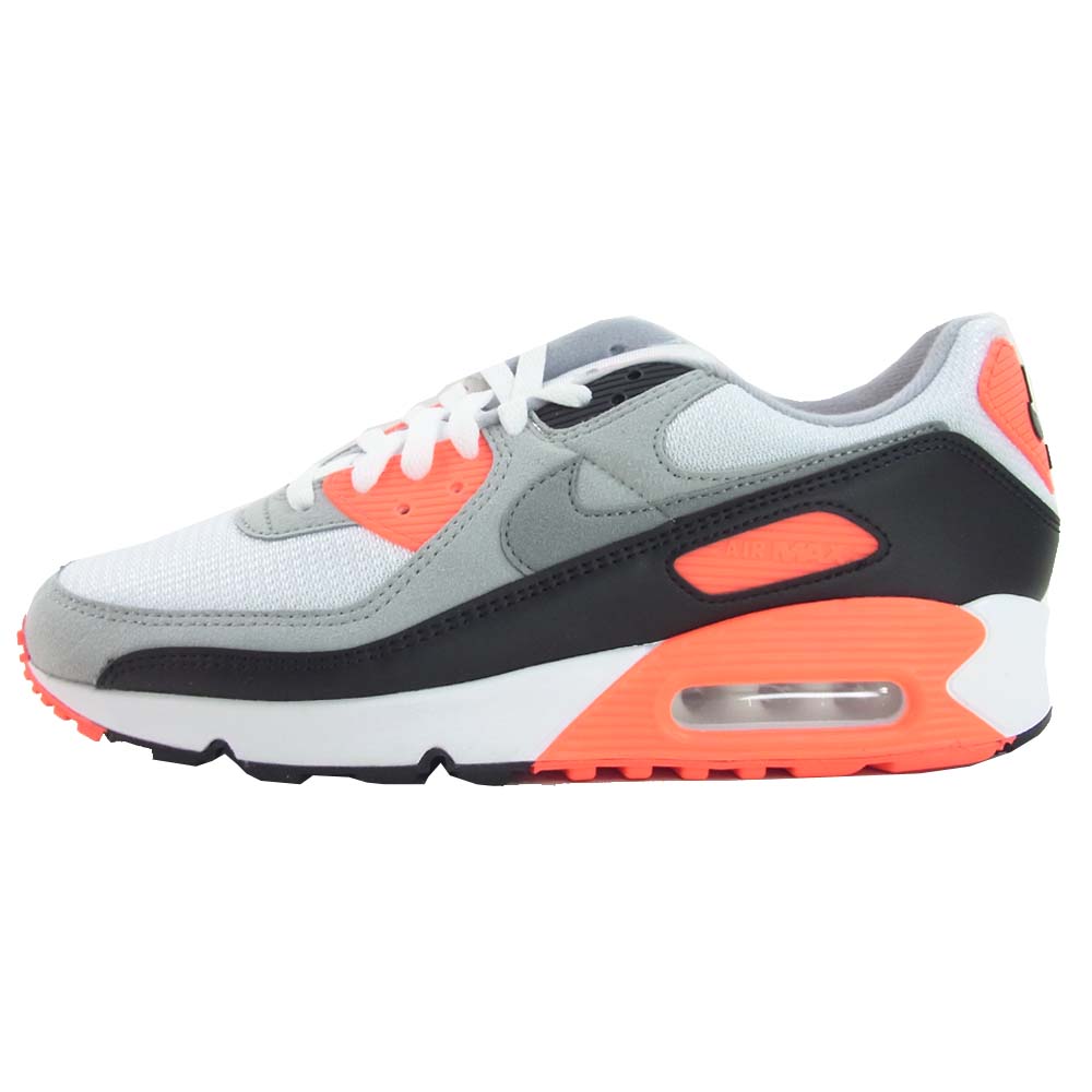 NIKE ナイキ CT1685-100 AIR MAX 90 OG INFRARED エアマックス ローカット スニーカー 28cm グレー系 ピンク系 28cm【新古品】【未使用】【中古】