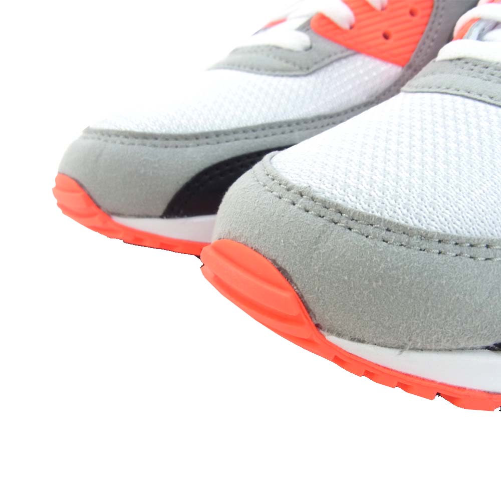 NIKE ナイキ CT1685-100 AIR MAX 90 OG INFRARED エアマックス ローカット スニーカー 28cm グレー系 ピンク系 28cm【新古品】【未使用】【中古】