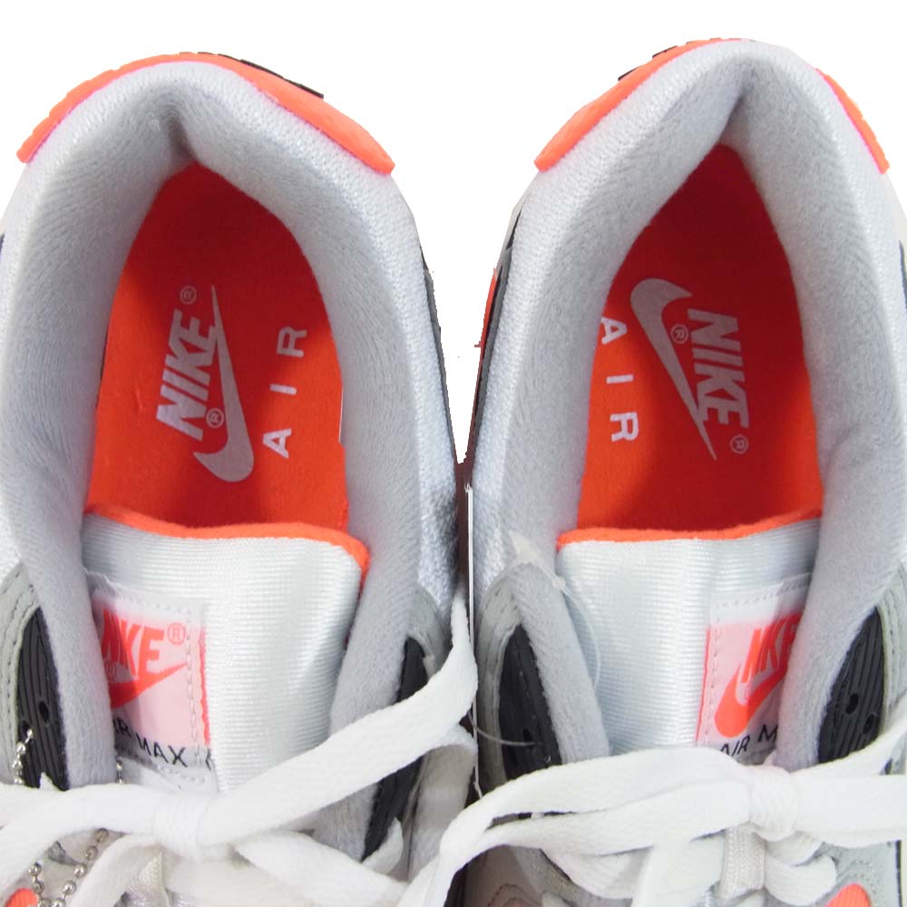 NIKE ナイキ CT1685-100 AIR MAX 90 OG INFRARED エアマックス ローカット スニーカー 28cm グレー系 ピンク系 28cm【新古品】【未使用】【中古】