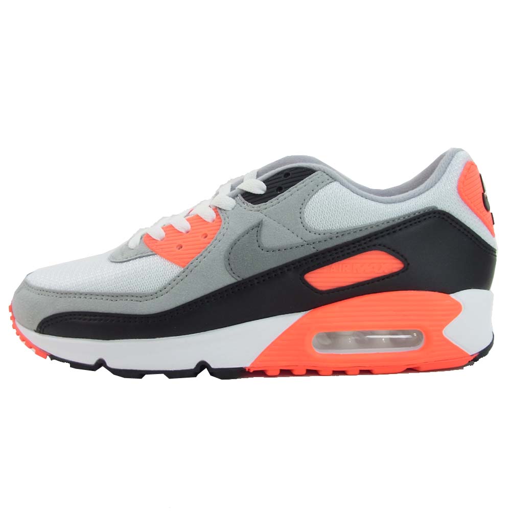 NIKE ナイキ CT1685-100 AIR MAX 90 OG INFRARED エアマックス ローカット スニーカー 27.5cm グレー系 ピンク系 27.5cm【新古品】【未使用】【中古】