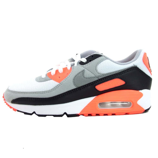 NIKE ナイキ CT1685-100 AIR MAX 90 OG INFRARED エアマックス ローカット スニーカー 28.5cm グレー系 ピンク系【新古品】【未使用】【中古】