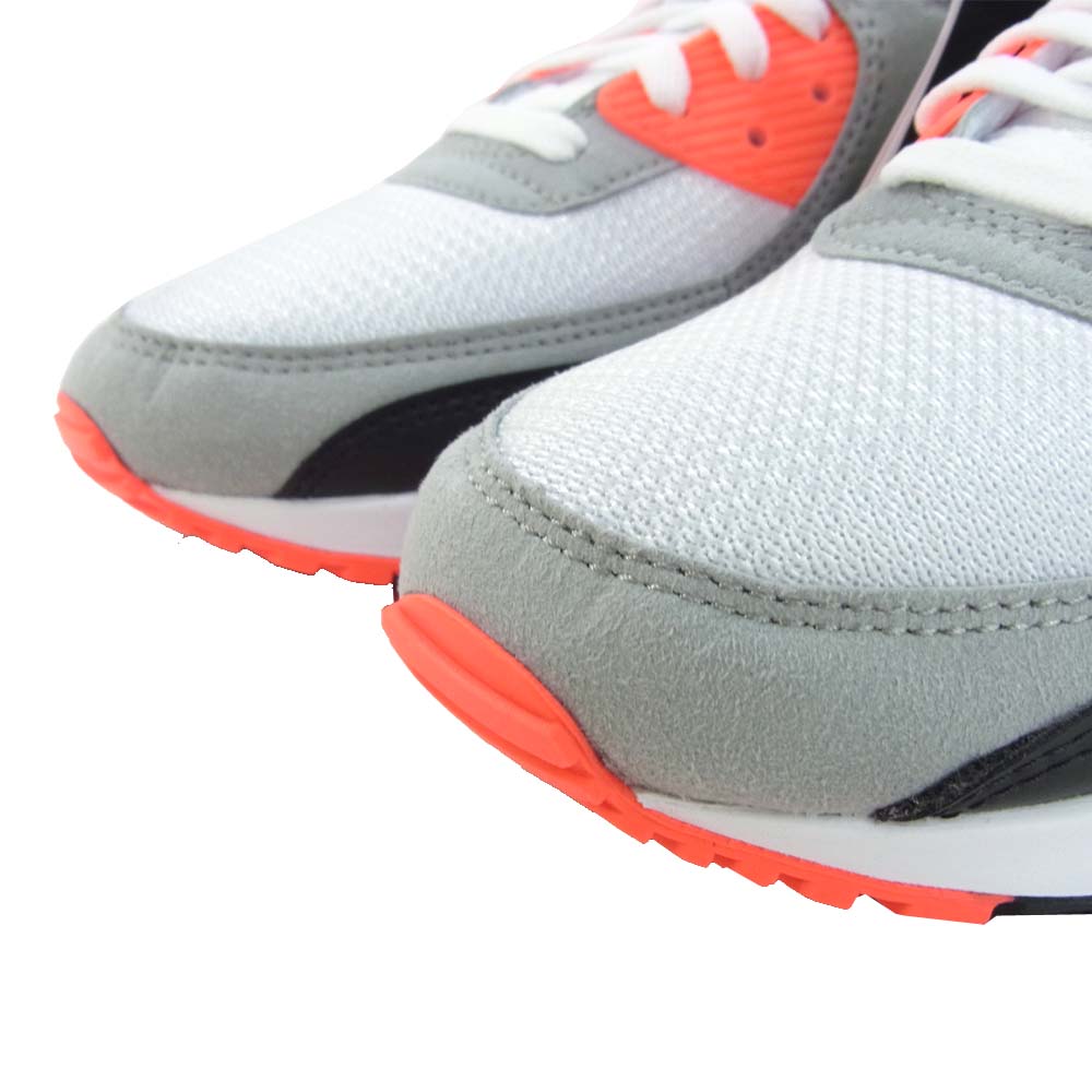 NIKE ナイキ CT1685-100 AIR MAX 90 OG INFRARED エアマックス ローカット スニーカー 28.5cm グレー系 ピンク系【新古品】【未使用】【中古】