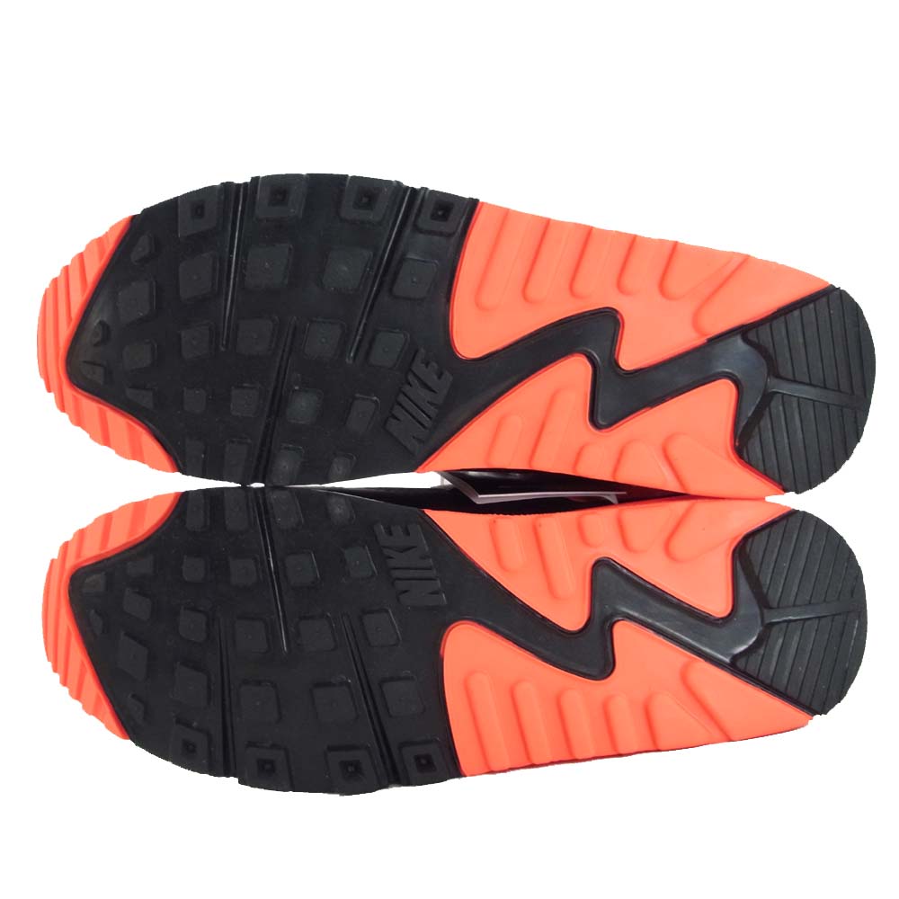 NIKE ナイキ CT1685-100 AIR MAX 90 OG INFRARED エアマックス ローカット スニーカー 28.5cm グレー系 ピンク系【新古品】【未使用】【中古】