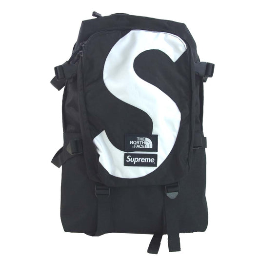 Supreme シュプリーム 20AW 未使用品 ザノースフェイス THE NORTHFACE S Logo Expedition Backpack ロゴ ナイロン バックパック ブラック系 表記無し【極上美品】【中古】