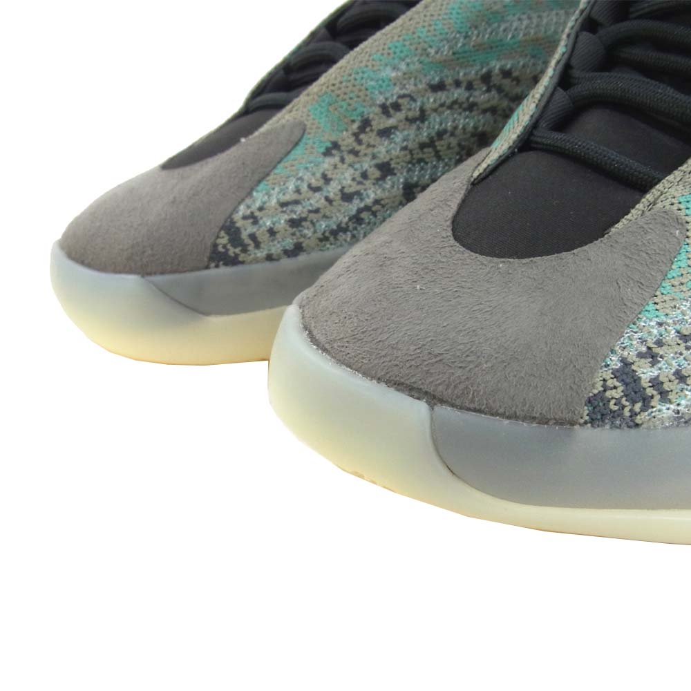 adidas アディダス G58864 YZY QNTM TEAL BLUE クァンタム ハイカット スニーカー グレー系 27cm【新古品】【未使用】【中古】