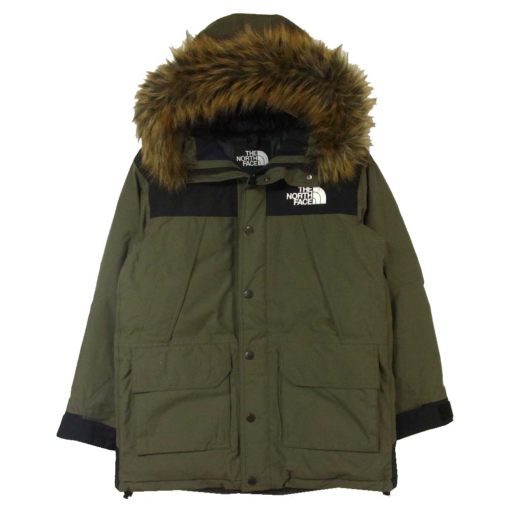THE NORTH FACE ノースフェイス ND91935 国内正規品 MOUNTAIN DOWN COAT マウンテン ダウンコート ニュートープ XS【極上美品】【中古】