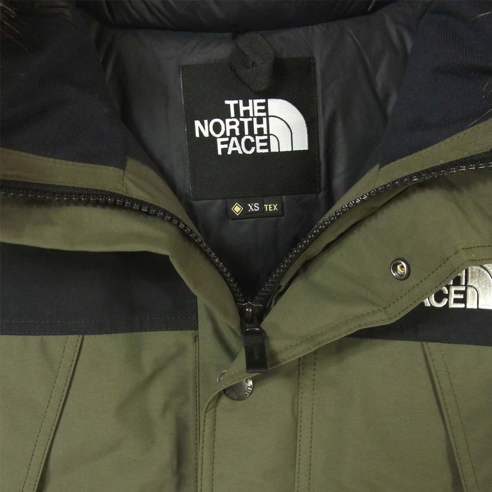THE NORTH FACE ノースフェイス ND91935 国内正規品 MOUNTAIN DOWN COAT マウンテン ダウンコート ニュートープ XS【極上美品】【中古】