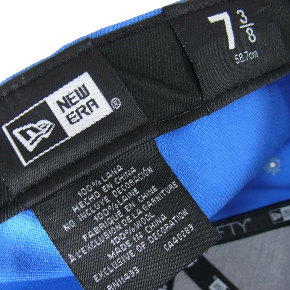 Supreme シュプリーム 20AW × ニューエラ New Era S Logo ブルー系 7 3/8【新古品】【未使用】【中古】