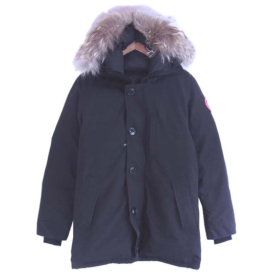 CANADA GOOSE カナダグース 3438JM 国内正規品 サザビーリーグタグ JASPER PARKA ジャスパー パーカー ダウン ジャケット ブラック系 M【中古】