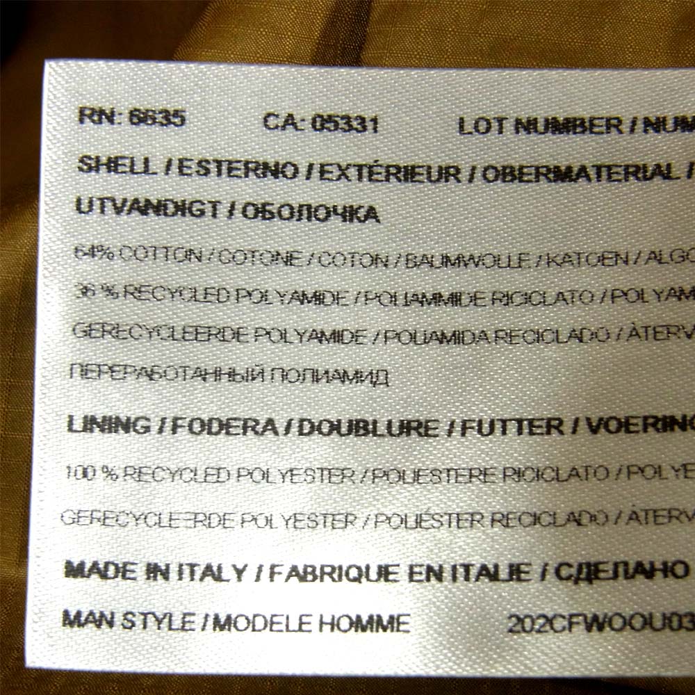 WOOLRICH ウールリッチ 20AW WOOU0336MR ECO PARKA 3 IN 1 ダウン カーキ系 S【新古品】【未使用】【中古】