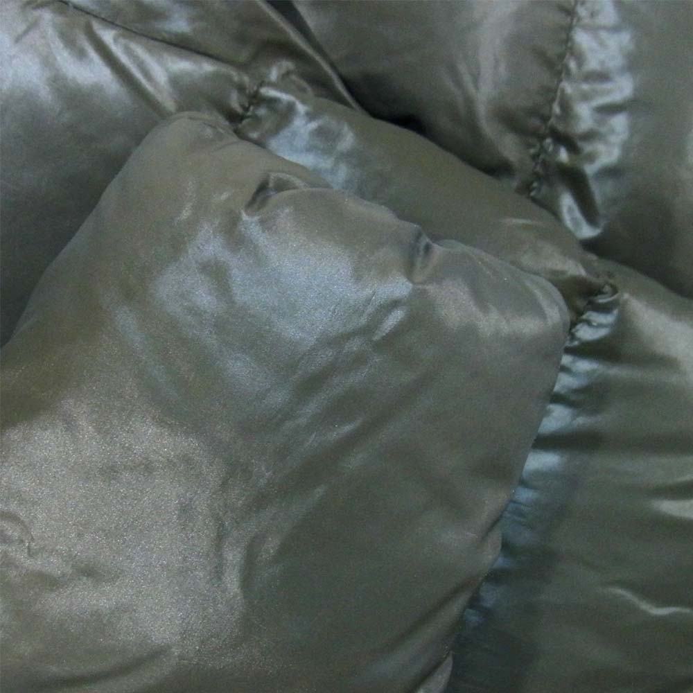 DUVETICA デュベティカ D.037.00/1057.R KAPPA MFG カッパ ファー ボア コート 濃灰緑系 38【中古】