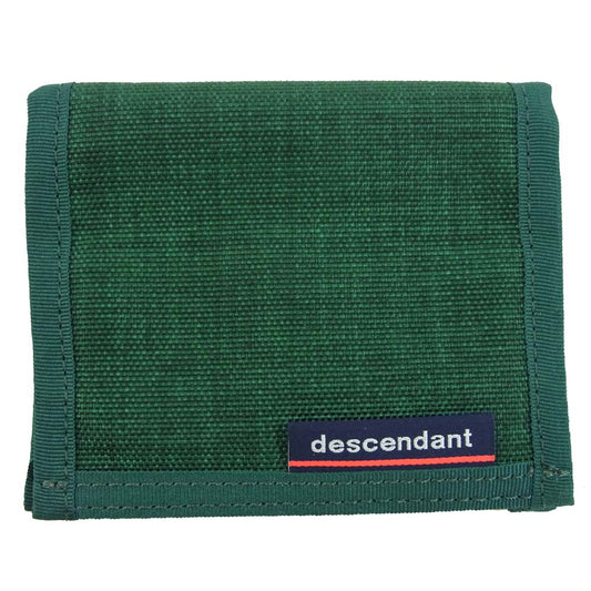 DESCENDANT ディセンダント 20AW HORIZON WALLET ホライゾン ウォレット ナイロン 財布 カードケース グリーン系【美品】【中古】