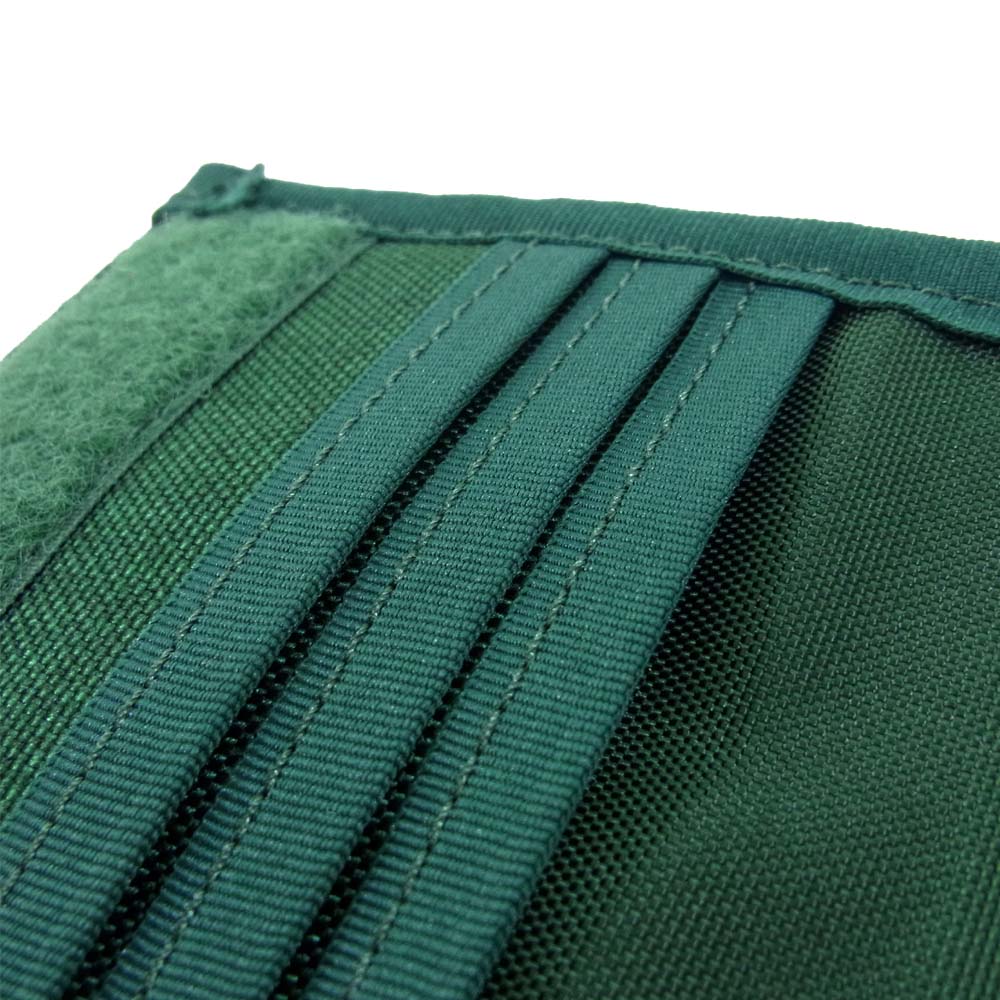DESCENDANT ディセンダント 20AW HORIZON WALLET ホライゾン ウォレット ナイロン 財布 カードケース グリーン系【美品】【中古】