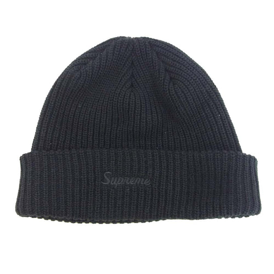 Supreme シュプリーム 19AW Loose Gauge Beanie ルーズ ゲージ ビーニー ブラック系【中古】