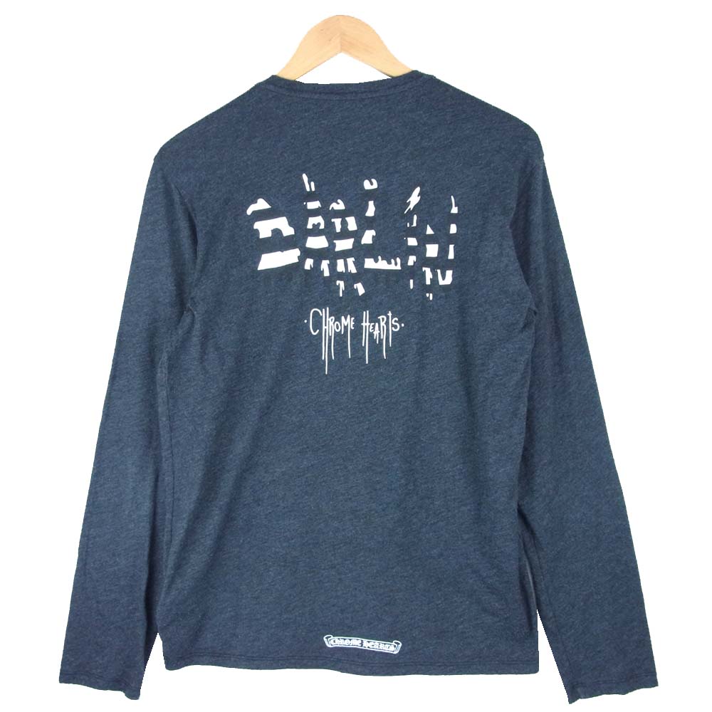 CHROME HEARTS クロムハーツ（原本無） 国内正規品 MATTY BOY PPO DARLIN マッティボーイ プリント 長袖 Tシャツ チャコール系 S【中古】