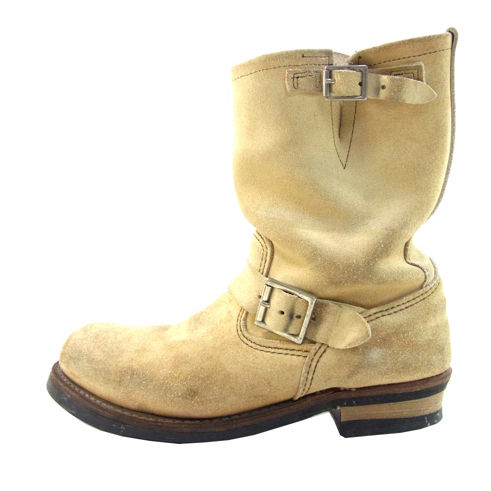 RED WING レッドウィング 8268 Engineer Boots ベージュ系 USA10D【中古】