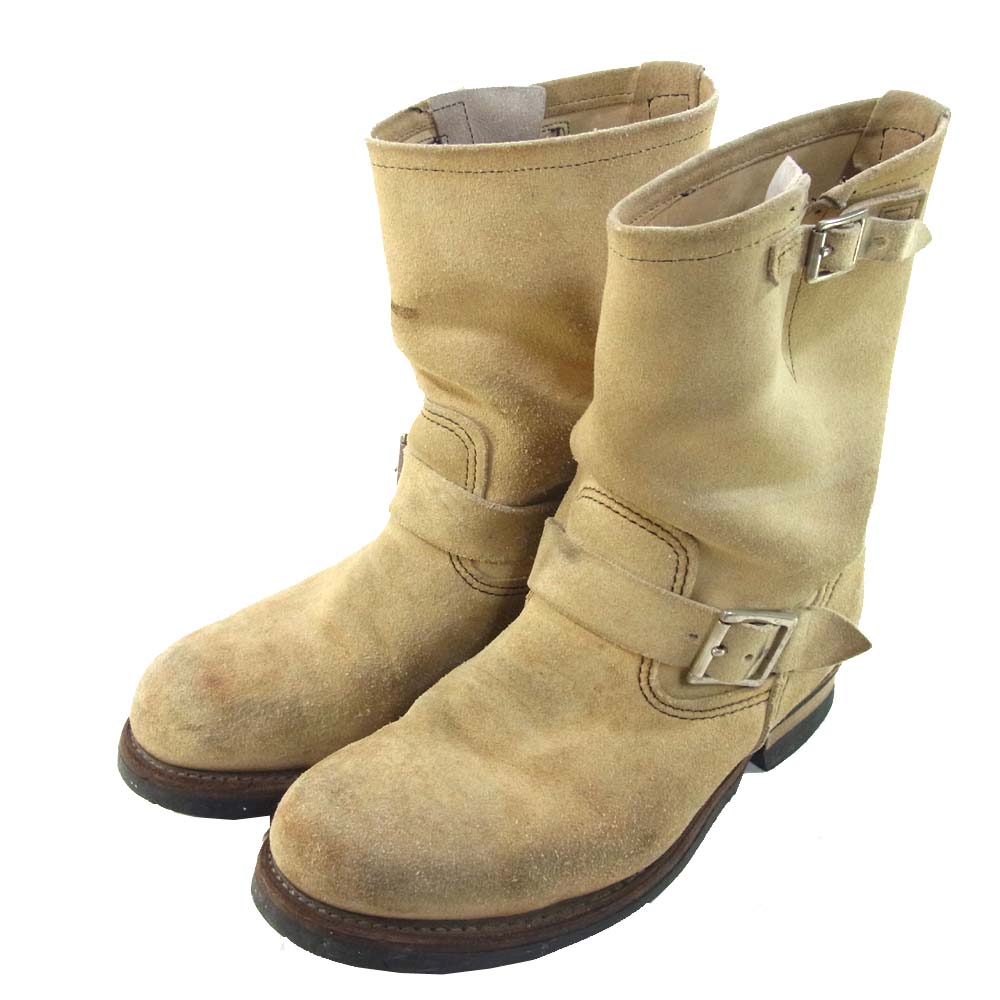 RED WING レッドウィング 8268 Engineer Boots ベージュ系 USA10D【中古】