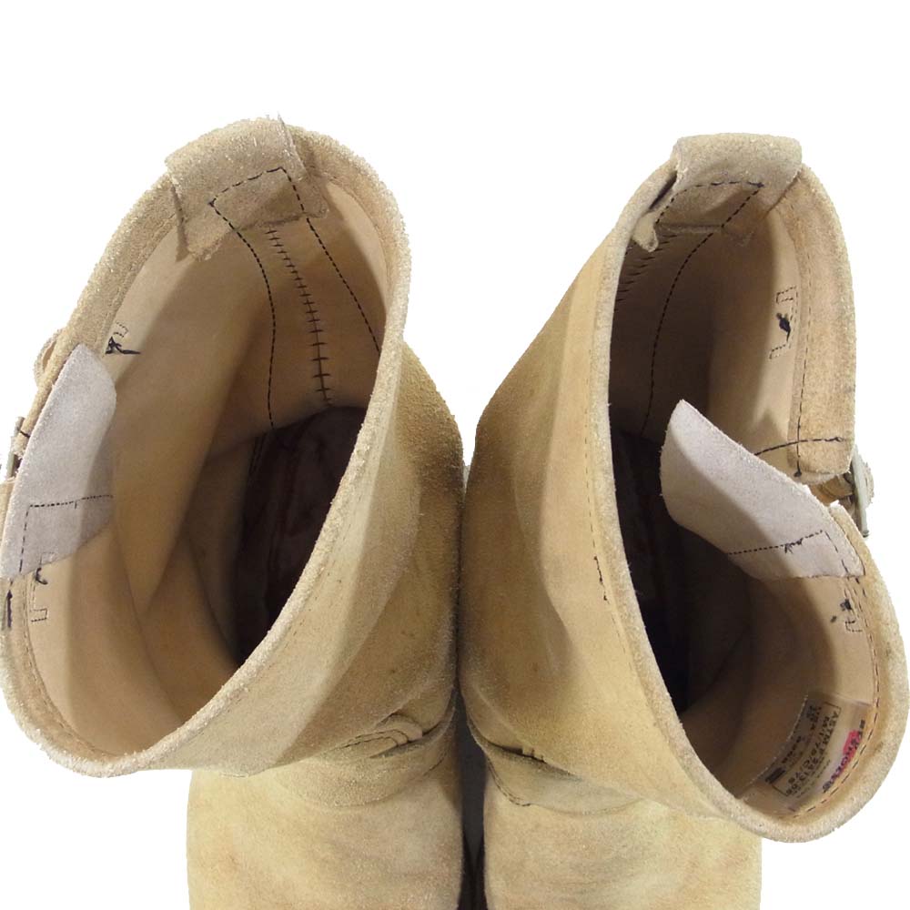 RED WING レッドウィング 8268 Engineer Boots ベージュ系 USA10D【中古】