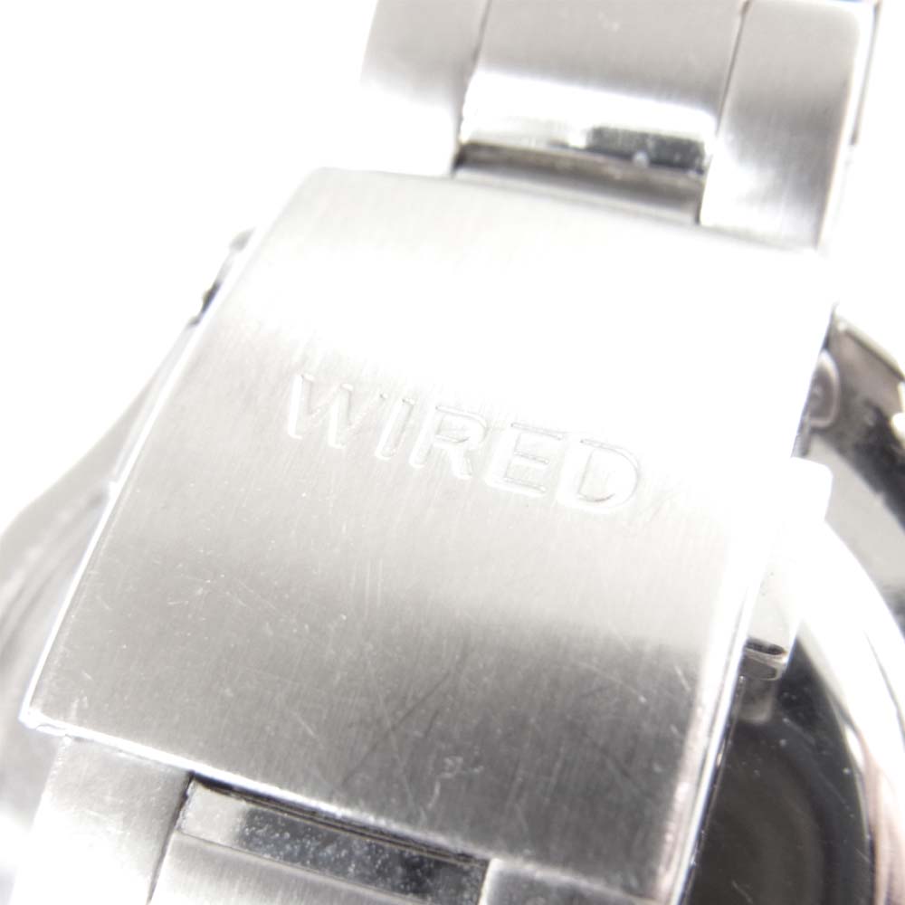 SEIKO セイコー V176-0AE0 WIRED ワイアード クロノグラフ ソーラー