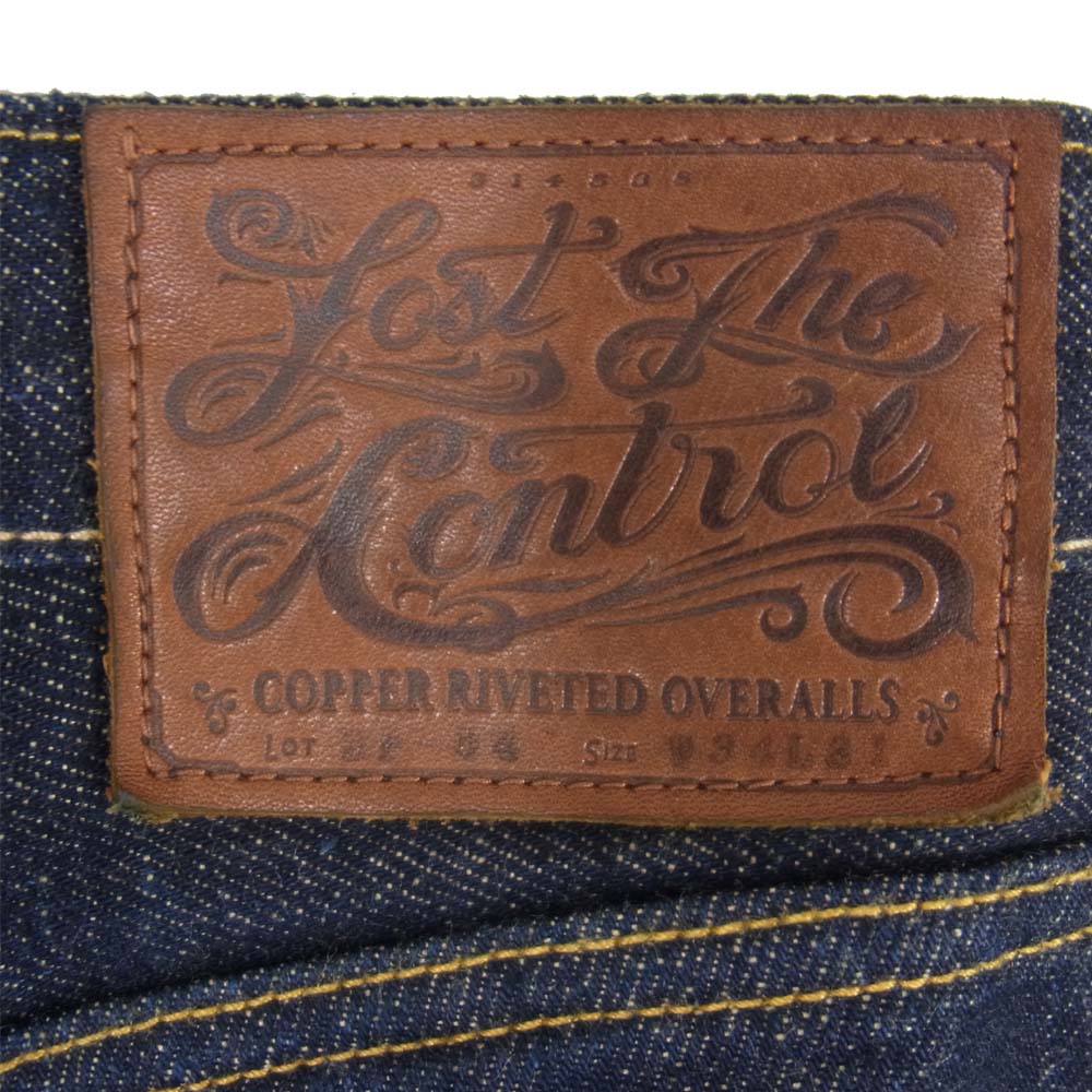 LOST CONTROL ロストコントロール DP-64 arrow Straight Denim Pant  ナロー ストレート インディゴブルー系 4【中古】