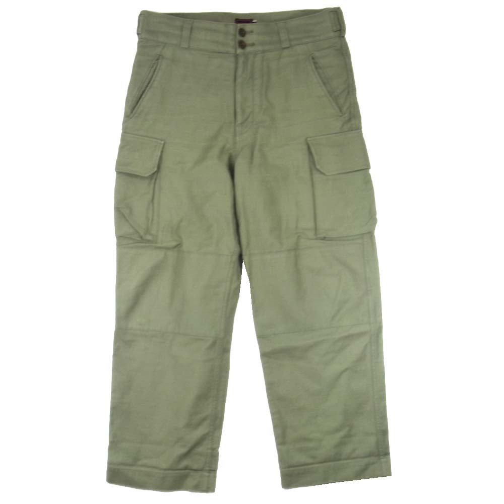 LOST CONTROL ロストコントロール L18A2-3026 French Army Pants フレンチ アーミー パンツ カーキ系 4【中古】