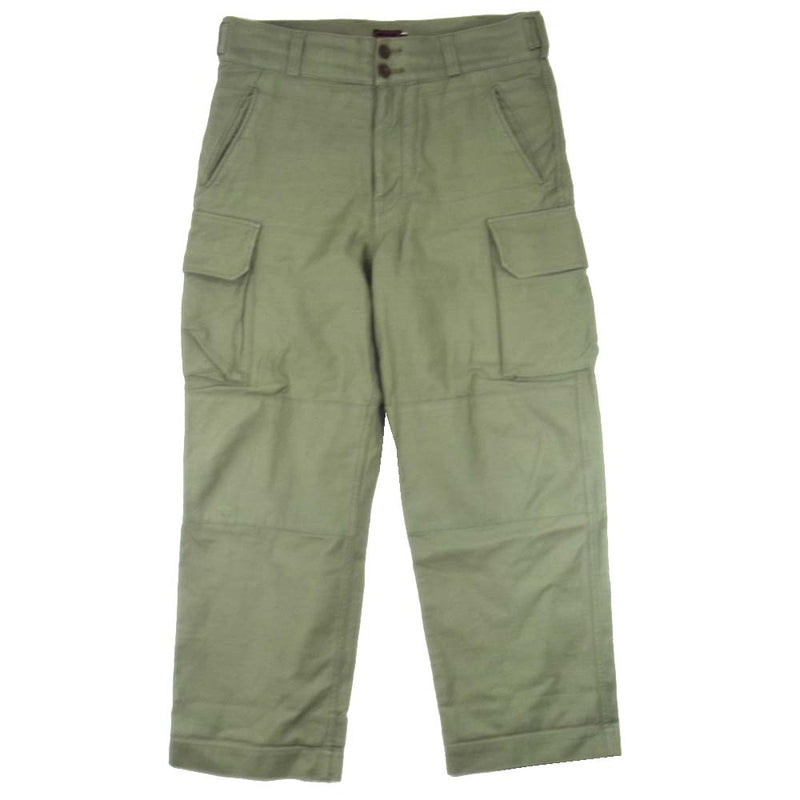 LOST CONTROL ロストコントロール L18A2-3026 French Army Pants フレンチ アーミー パンツ カーキ系 4【中古】