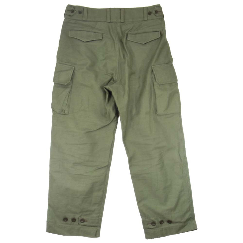 LOST CONTROL ロストコントロール L18A2-3026 French Army Pants フレンチ アーミー パンツ カーキ系 4【中古】