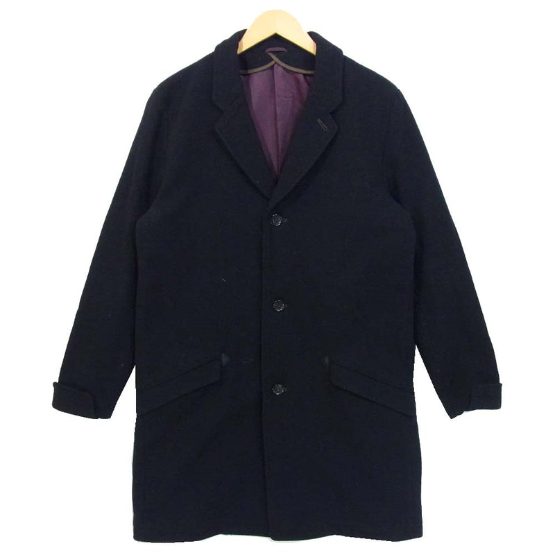 LOST CONTROL ロストコントロール L18A2-5022 J.M.B. COAT ウール コート ダークネイビー系 4【中古】