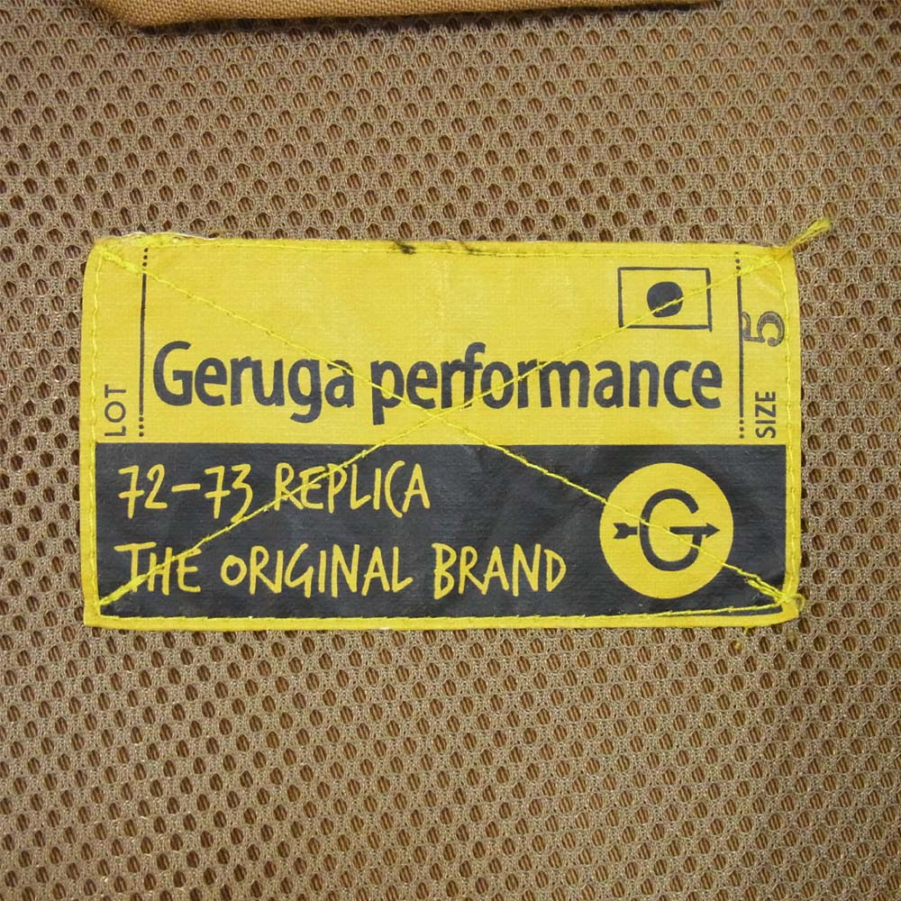 GERUGA ゲルガ GR-J-109 SURRY JACKET コーチジャケット ベージュ系 5【中古】