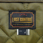 LOST CONTROL ロストコントロール L18A2-4021 Boa Outer Vest ボア アウター ベスト ライトブラウン系 4【中古】