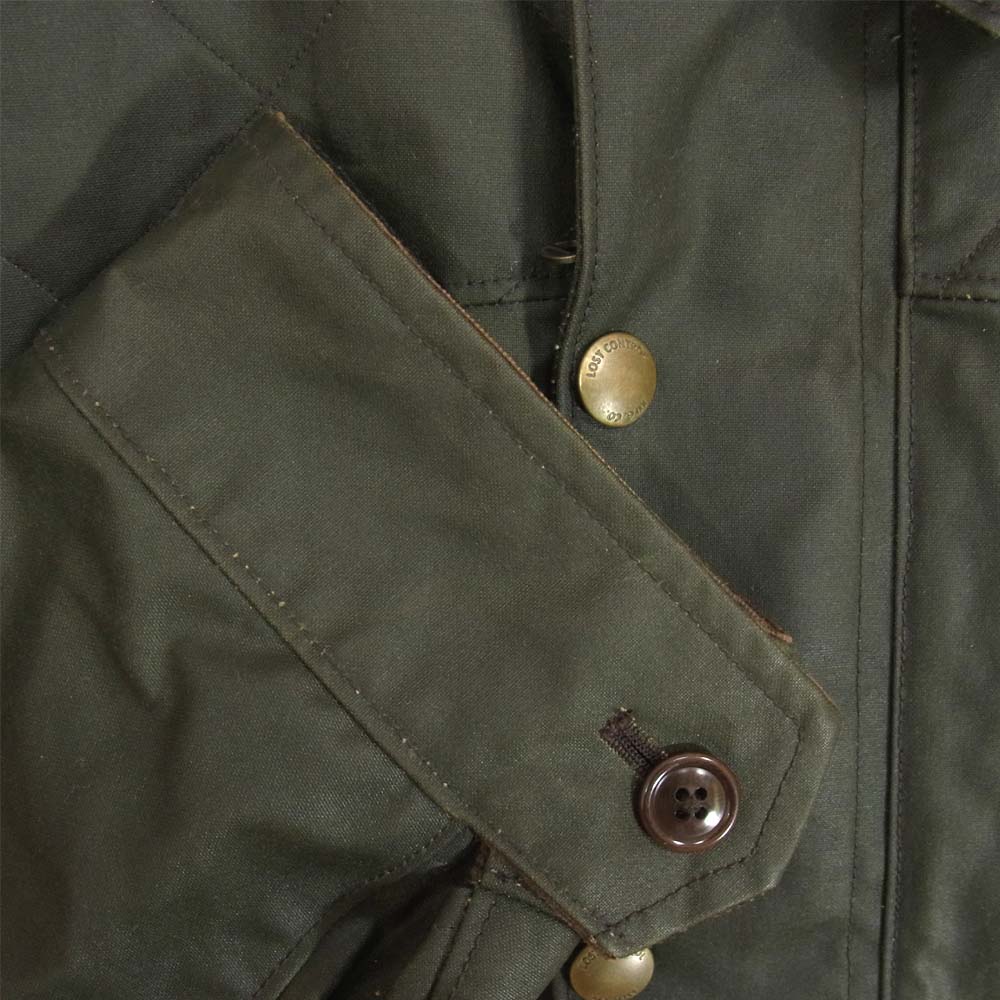 LOST CONTROL ロストコントロール L17A2-4015 OILED COTTON BEDALE JKT オイルドコットン ビデイル ジャケット ブラウン系 4【中古】