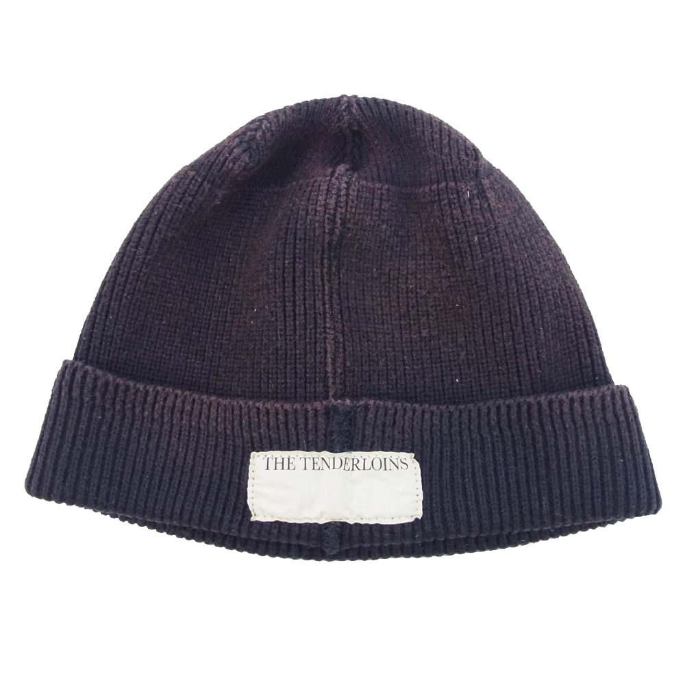 TENDERLOIN テンダーロイン T-BEANIE COTTON ビーニー ダークネイビー系【中古】