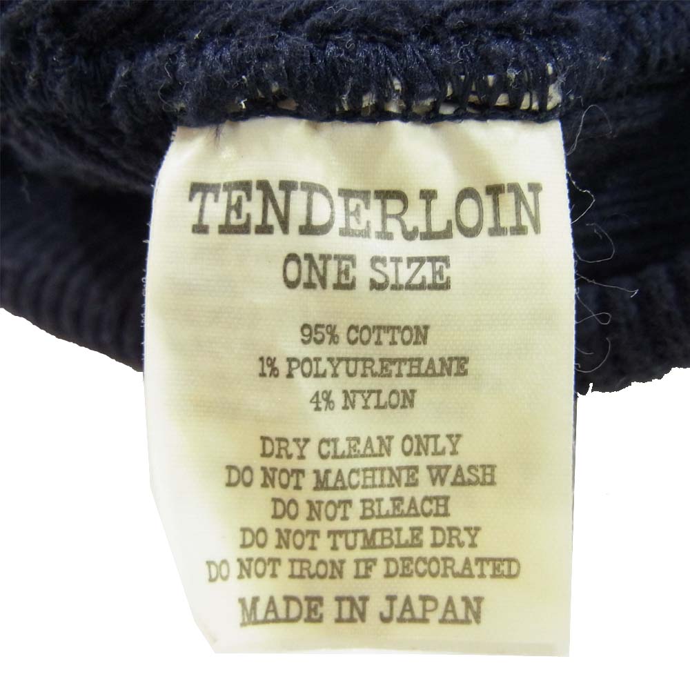 TENDERLOIN テンダーロイン T-BEANIE COTTON ビーニー ダークネイビー系【中古】