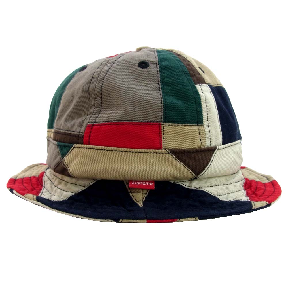 Supreme シュプリーム 19SS  patchwork bell hat パッチワーク ベル ハット マルチカラー系 S/M【中古】